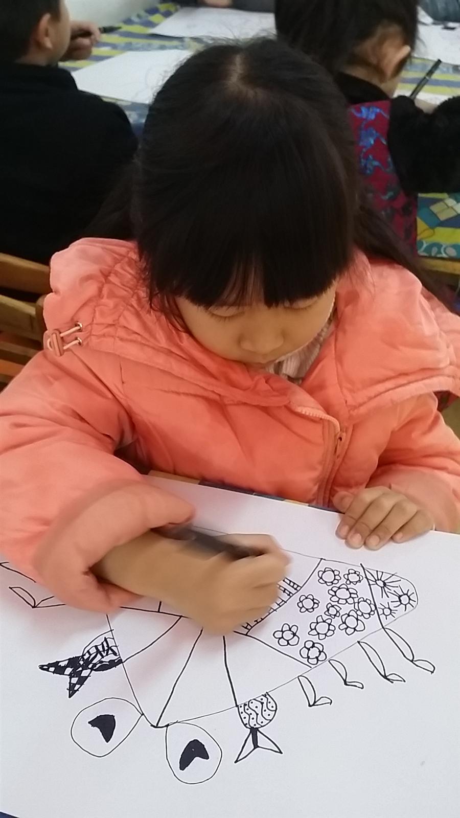 2014年大班绘画课